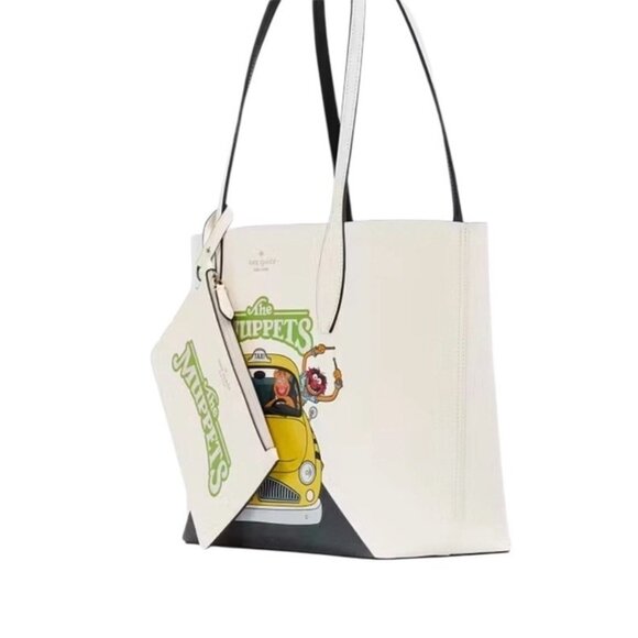 Kate Spade Disney X Kate Spade Muppets Med Tote + Bilfold Wallet With Dust Bag - Picture 3 of 8